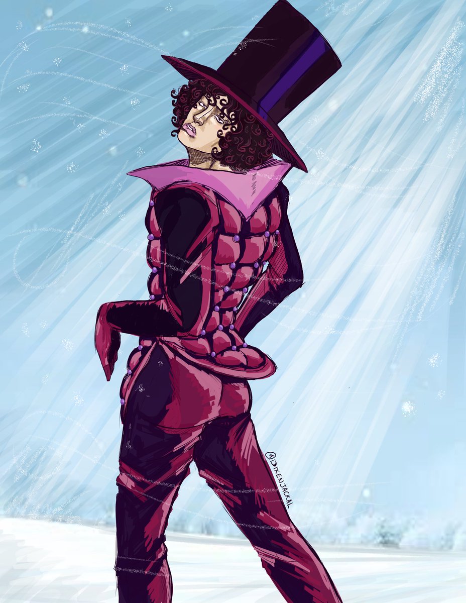 dixenjackal's tweet photo. Magenta magenta my beloveddd 
#sbr #jojotwt #steelballrun https://t.co/yvNHLXkS78