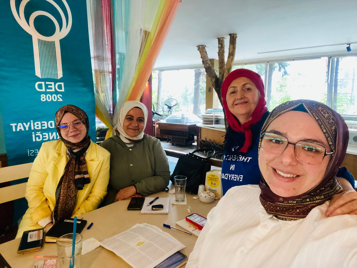 mersintded's tweet photo. TEMATİK KİTAP OKUMALARI
TDED MERSİN ŞUBESİ MEDENİYET OKUMALARI HANIMLAR MECLİSİ EKİBİNDEN ÖZLEM ÇİÇEK MODERATÖRLÜĞÜNDE GERÇEKLEŞTİRİLEN DİNLER TARİHİ OKUMALARI'NIN YENİ OTURUMU YAPILDI.
@mustafaerimm @muharremkose33 https://t.co/dH5czd2Ddv