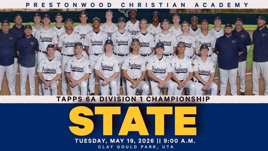 PCAAthletics's tweet photo. Your Lions head to the TAPPS 6A 🏆️ State Championship🏆️  tomorrow with a ❗️ NEW GAMETIME❗️ of 9:00 a.m.! See you in the stands! 

🎟️ : https://t.co/ktLrdZy6aU 
🎥 : https://t.co/8S5ylkAS2r 

GO LIONS! https://t.co/ongkZk4Hct