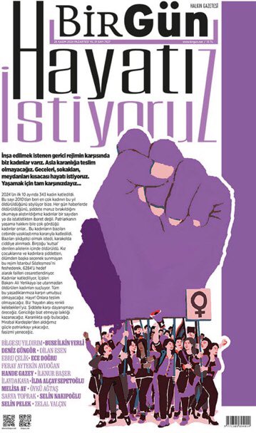b_solfeminist's tweet photo. Her zaman her yerde sesimiz oldu. ⭐️
Sesimizi çoğaltmak, isyanımızı büyütmek için; 
#BirGünVarsaHaberinVar
https://t.co/7pcJKfcO15 https://t.co/f1i3eTb3fg
