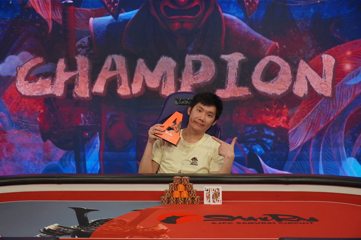 ajpc_ac's tweet photo. ■AJPC SAMURAI CIRCUIT TAIWAN                                                               
Tokyo last night Giant Stack              
ChampionはYie Tsz Him様です‼️
本当におめでとうございます‼️                              

▼会場の様子を随時UP中▼
https://t.co/M0hkgAtuRr https://t.co/PNrCMOJRd9