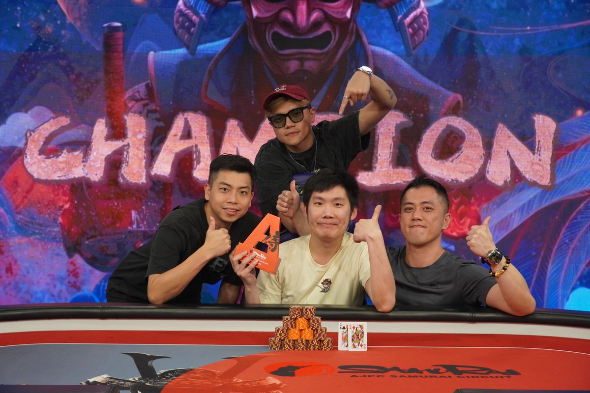 ajpc_ac's tweet photo. ■AJPC SAMURAI CIRCUIT TAIWAN                                                               
Tokyo last night Giant Stack              
ChampionはYie Tsz Him様です‼️
本当におめでとうございます‼️                              

▼会場の様子を随時UP中▼
https://t.co/M0hkgAtuRr https://t.co/PNrCMOJRd9