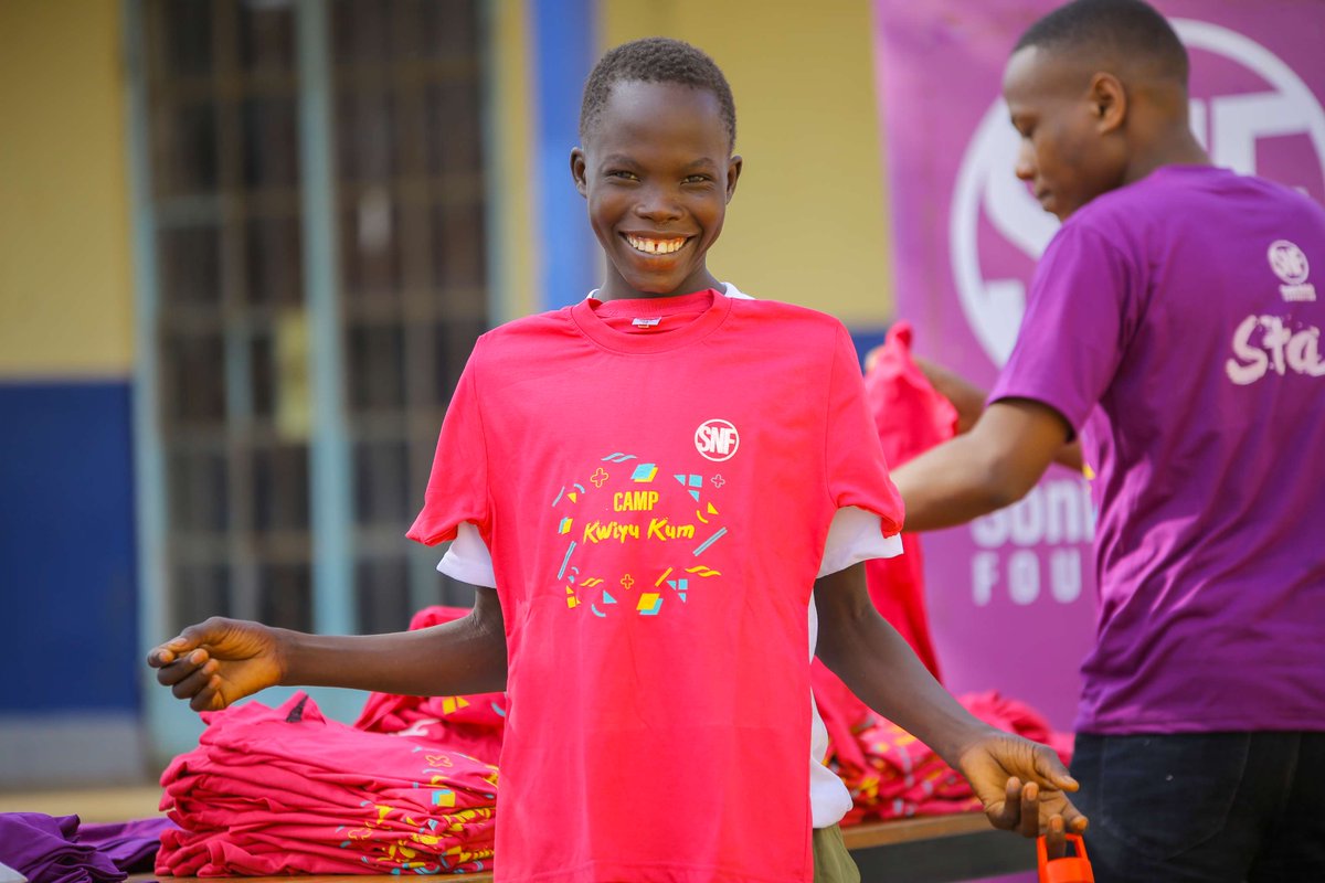 SoniaNabetaFDN's tweet photo. BEAMING! It is true, not every day comes with bright smiles and laughter, but for the next four days, we have each other and sometimes that is enough. At Camp Kwiyu Kum, we are fueled and ready. 💜 #T1DAfrica #TogetherWeCan #SNF #T1D #Type1Diabetes #TypeOneNation #T1DWarriors https://t.co/NtOyzDt0fd