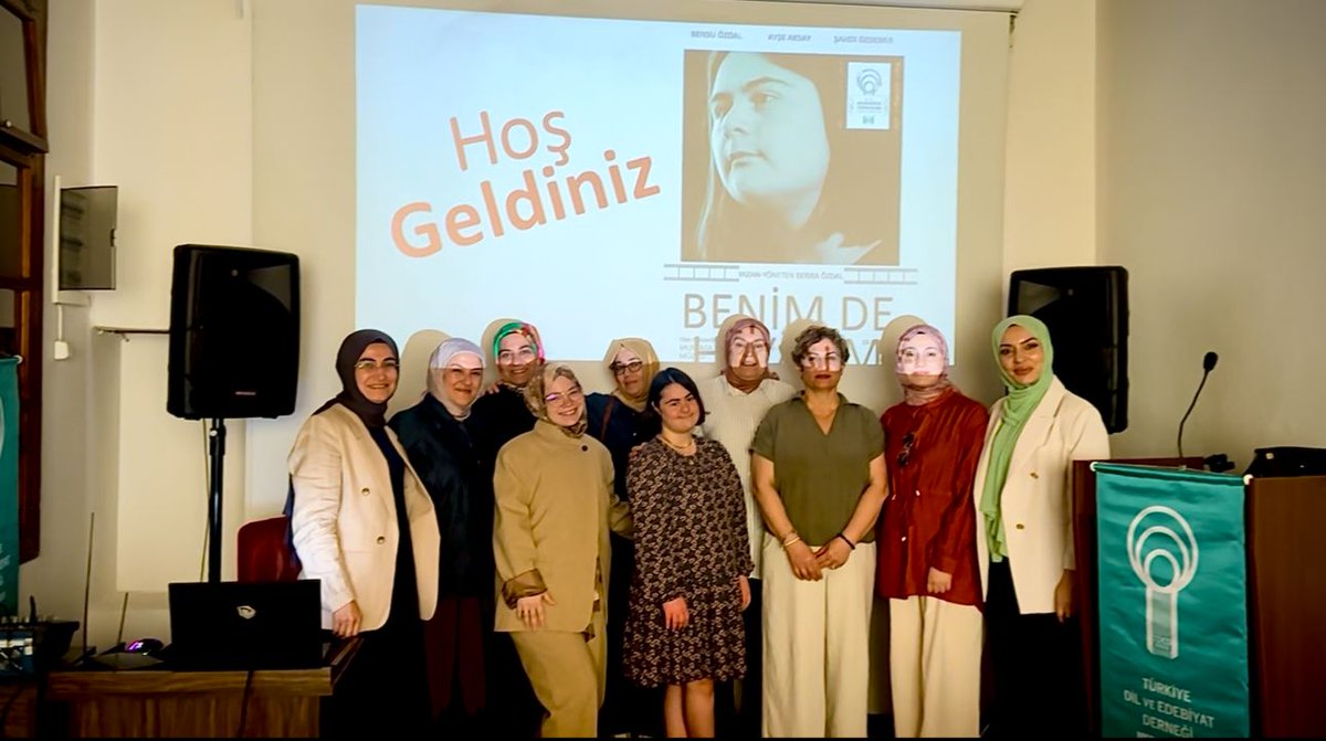 mersintded's tweet photo. FİLM GÖSTERİMİ:BENİM DE HAYALİM VAR
16 Mayıs 2026 Cumartesi günü başrolünde Bensu Özdal'ın oynadığı ve Berika Özdal’ın yönettiği "Benim De Hayalim Var" isimli kısa filmi seyrettik.
@erdemekrem @mustafaerimm @muharremkose33 https://t.co/2TdUjuSFvf