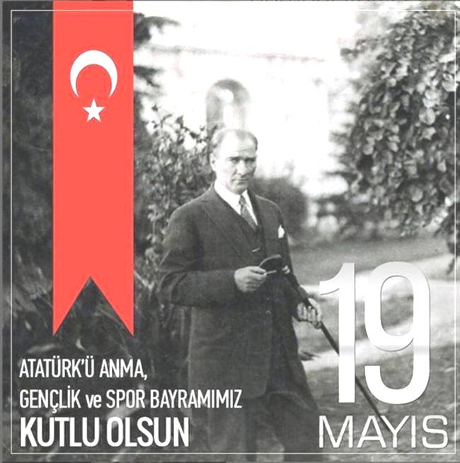 brahimDemirkaz3's tweet photo. 19 Mayıs Atatürk'ü Anma, Gençlik ve Spor Bayramı Kutlu Olsun! #19mayıs1919 #Atatürk https://t.co/ehPC15erPx