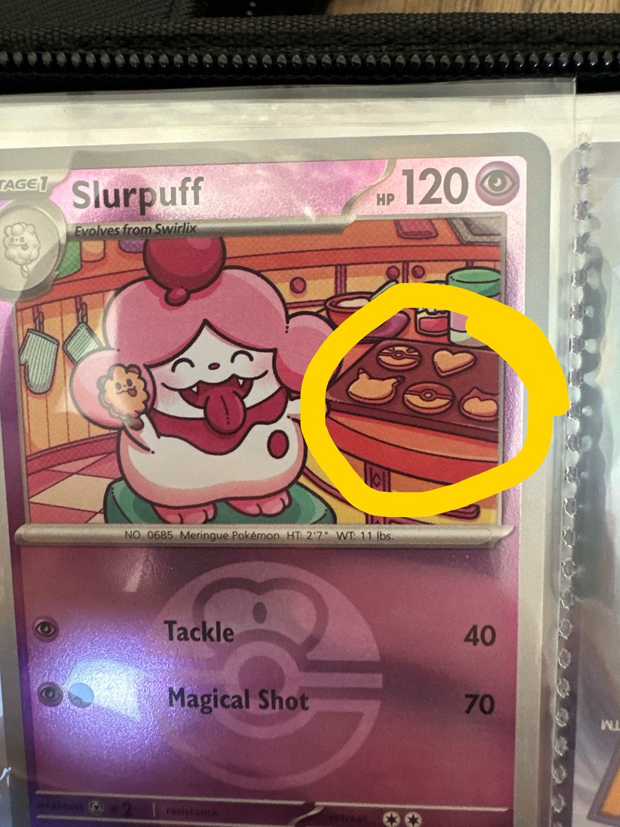 Bit_Coug's tweet photo. Hidden Pikachu and Snorlax in one card?! Can I retire now?! Literally shaking… #pokemonㅤㅤㅤ #ascendedheroes  #slurpuff https://t.co/vSAQECP5AX