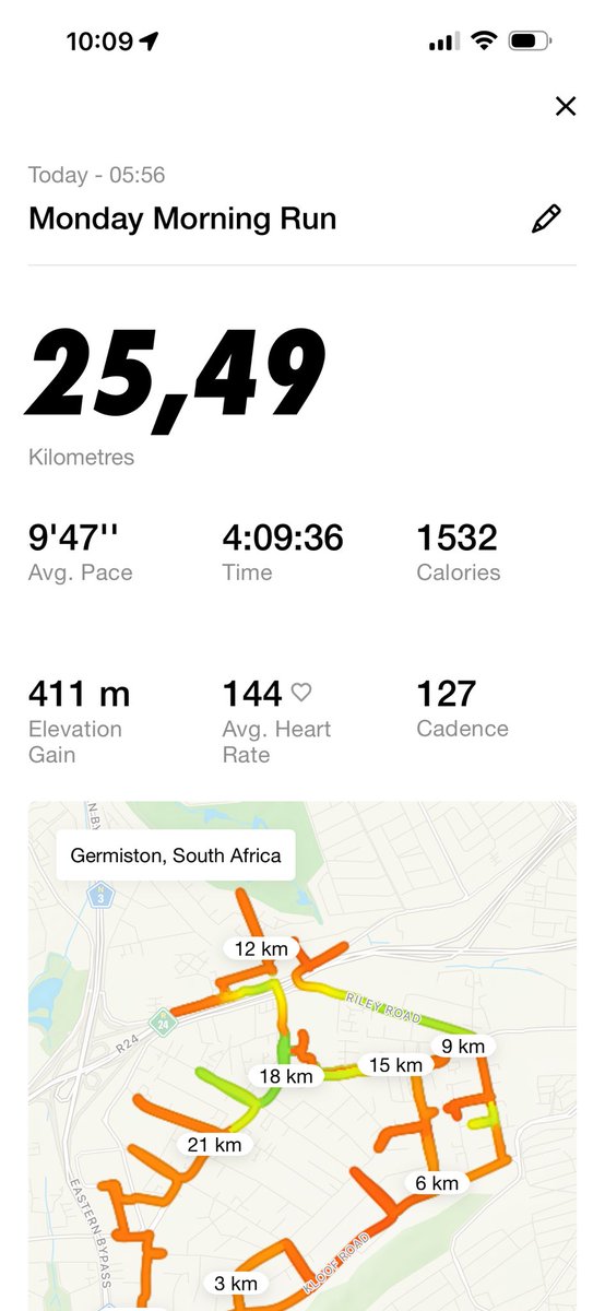 Mon_Ngcobo's tweet photo. We do not skip Mondays bakithi unless it’s work day 🏃🏾♀️💪🏾 full marathon training is in effect… getting slowly but surely
#FetchYourBody2026 #RunnersLife #RunningWithTumiSole #IPaintedMyRun https://t.co/2bvw1vI7Jj