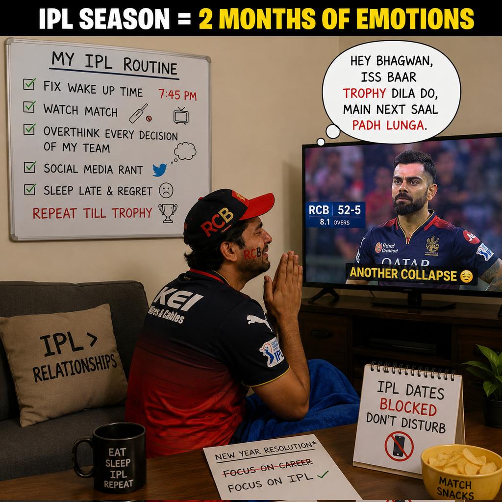 herry_1666's tweet photo. ipl is emotionally blackmailing us 😂😂😂
#iplfinal #ipl #CricketSeason #virałpost #trending https://t.co/9sbloAUv4A