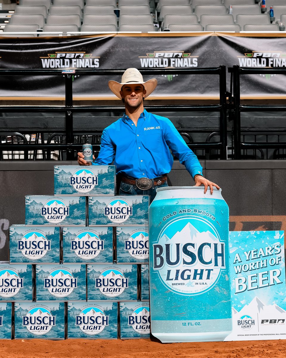 PBR's tweet photo. Marco Rizzo secured the coldest prize at World Finals 🍻

#PBR | @BuschBeer https://t.co/BLwid4Nl6u