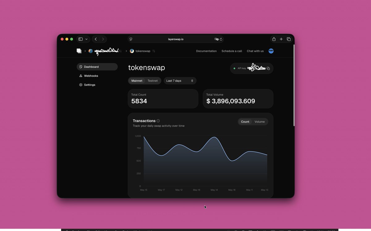 layerswap's tweet photo. 🎨 Fresh UI: We gave the developer dashboard a much-needed fresh coat of paint.

Check out the redesign here: https://t.co/bxdctyzgLO https://t.co/B63wdOl0rH