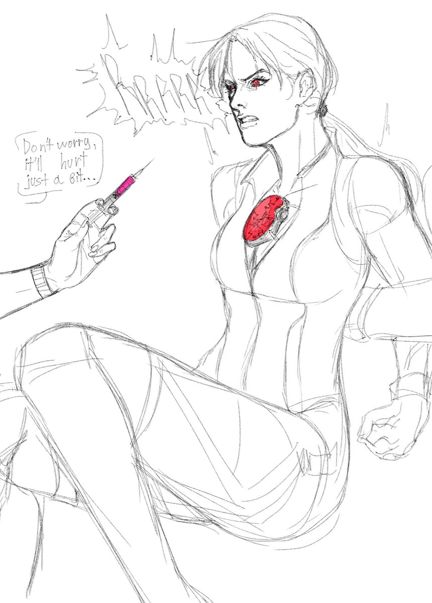 crpshmn's tweet photo. lazy sketches
#REBHFun #JillValentine #AlbertWesker and Excella's hand https://t.co/8vfDgtMKBv