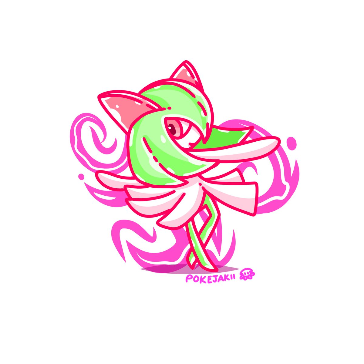 JakiTako's tweet photo. Pokemon Gen 3! Ralts! Kirlia! Gardevoir! #pokemon #pokemonfanart #pokemongen3 #takojaki #pokejaki https://t.co/1KOBn2B6iU