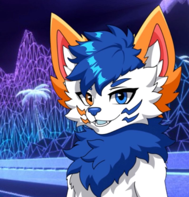 ArcticDaFox's tweet photo. I got a new vtuber model he’s so cute https://t.co/Z01RXzqhyU