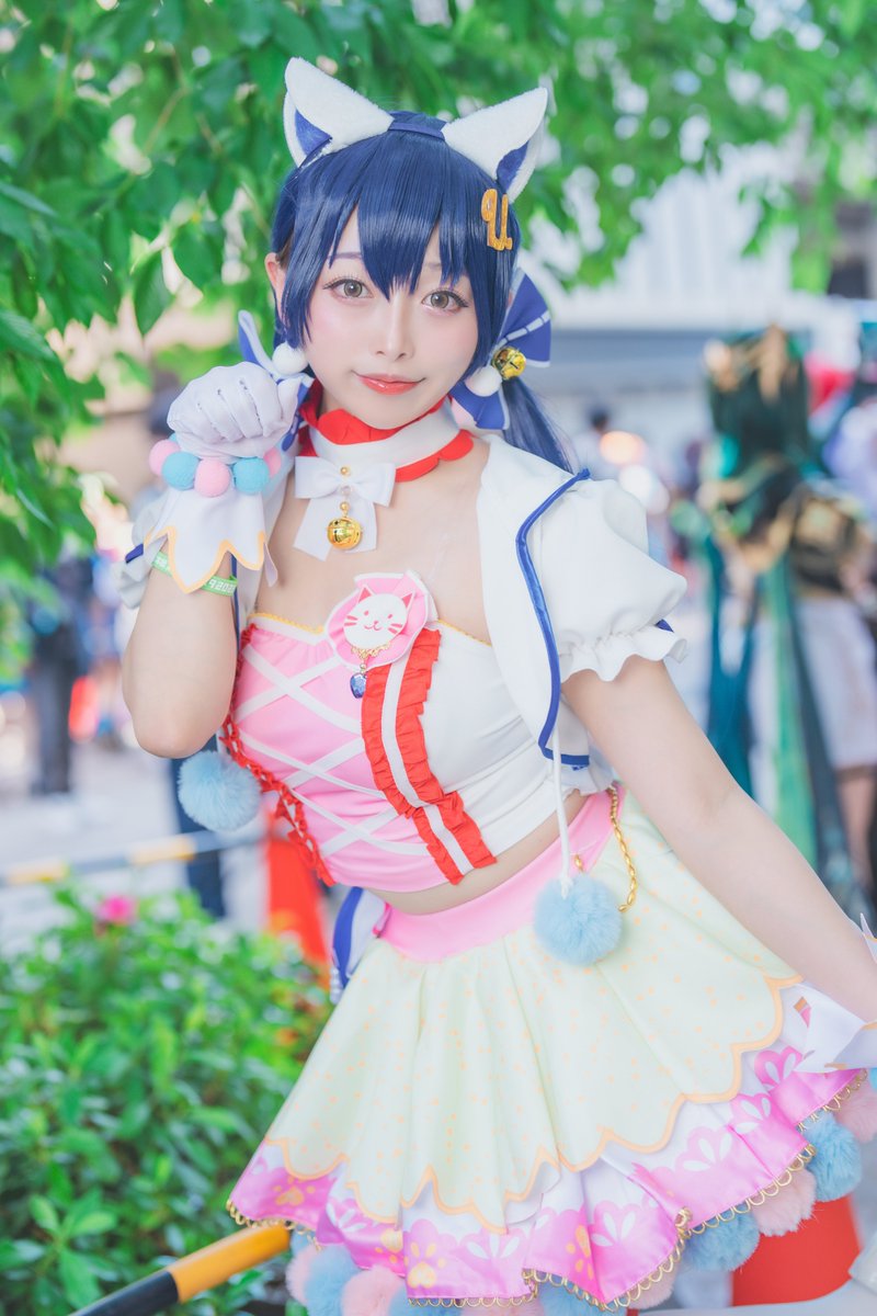 cosplay】 ラブライブ！ 園田海未(キャットツインテール) こひな:様