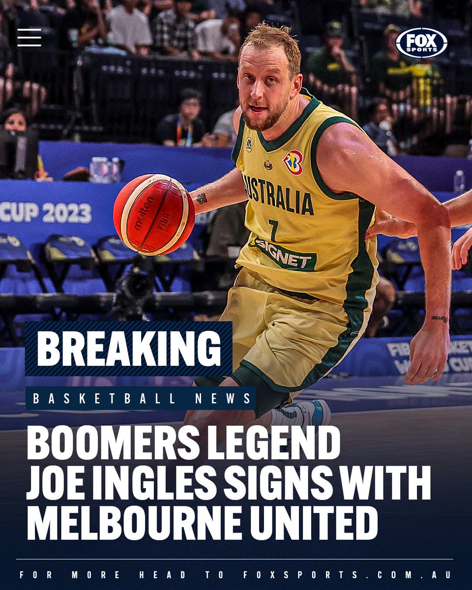 FoxBasketball's tweet photo. After 12 seasons in the NBA and a career littered with international success, Aussie basketball great Joe Ingles is returning to the NBL. 

Full story: https://t.co/mOVAKfp870

#NBL #NBL27 https://t.co/WNzghPc1Eu