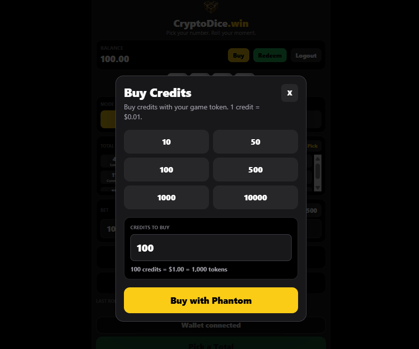 CryptoDice.win tweet media