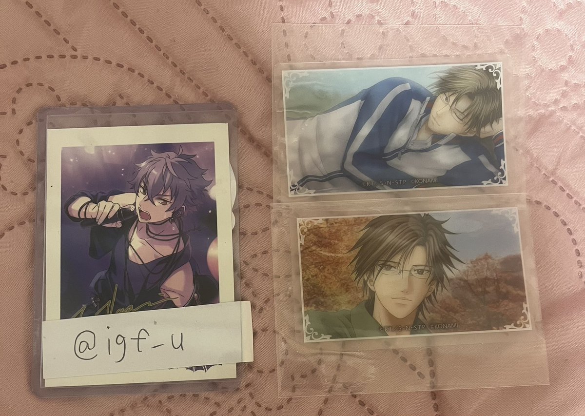 igf_u's tweet photo. @sr__0504 お返事並びにご検討ありがとうございます。
先ほど入手できましたので、もし、まだ可能でしたら1セット同士のご交換をさせていただけますと幸いです。宜しくお願い致します。 https://t.co/bZJdNYVHgO