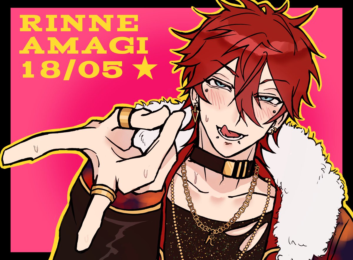 rinnshuu's tweet photo. Happy birthday Rinne! 🎂❤️‍🔥🎰💥🍻
 #天城燐音誕生祭2026 https://t.co/1ggvclT219