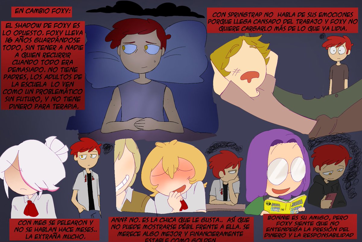 cuatrodedo14's tweet photo. Un poco de MI lore y explicación dentro de MI au. Es solo eso, un Au, por las dudas

Sigo intentando mezclar psicología con los Shadows ,es muy difícil explicar en palabras lo que tengo en la mente 
#fnafhs #fhs #hs #au https://t.co/6hQLZbpE5o