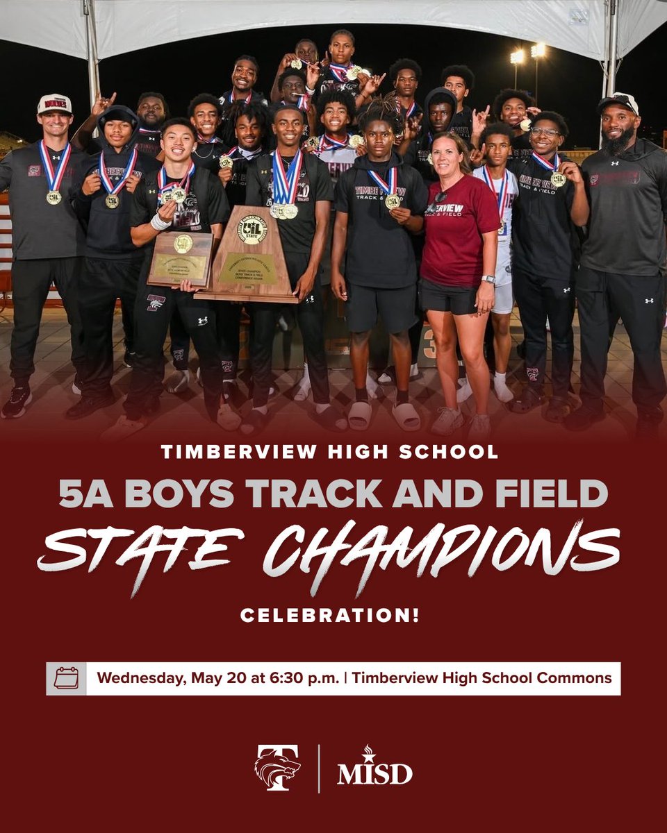 TimberviewHigh's tweet photo. They ran fast, jumped long, and threw far...

Now it's your turn to tell loud!!!! https://t.co/KHLeEkUzBn