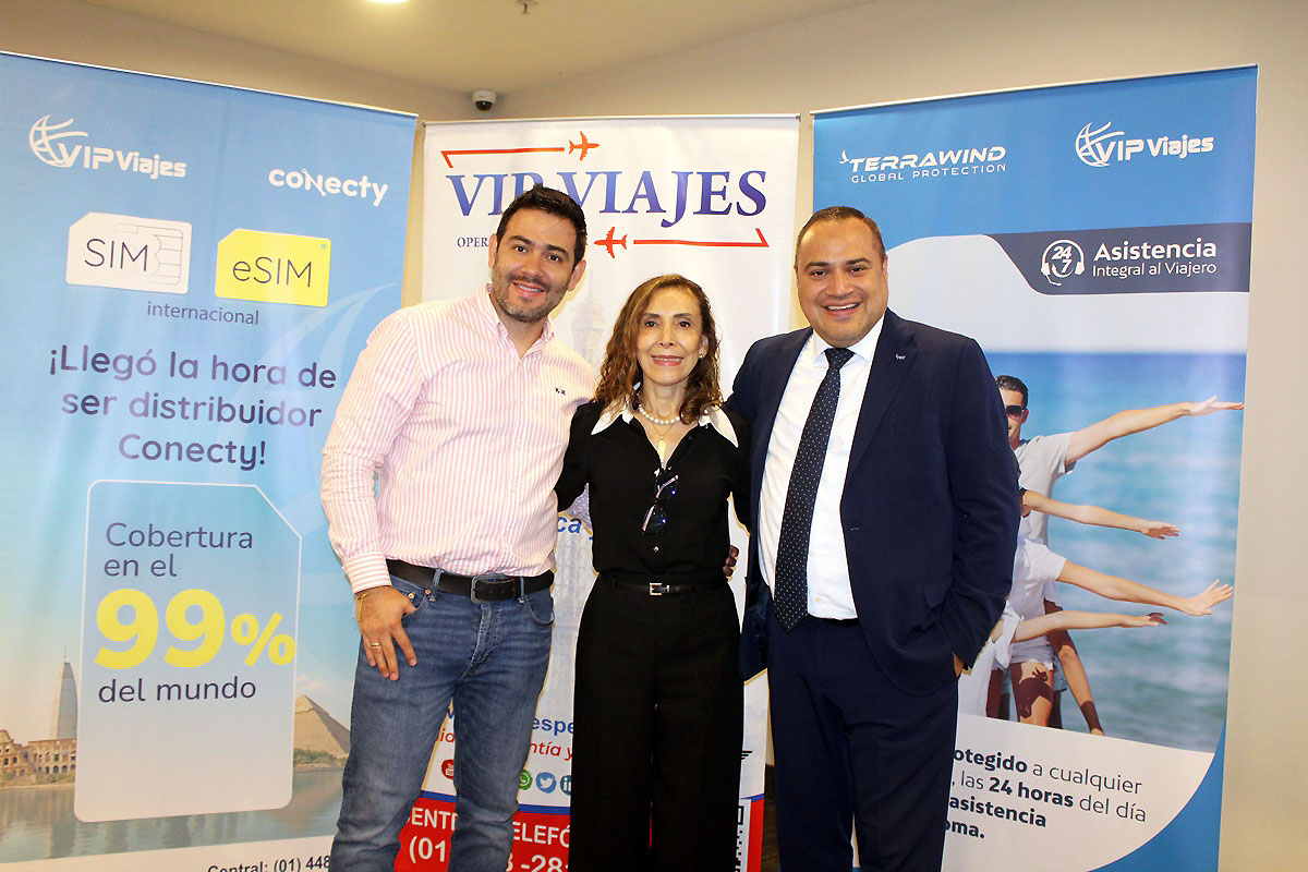 Turiweb1's tweet photo. 🌐 VIP Viajes, Terrawind y Conecty presentan novedades y promociones a agencias de viajes [FOTOS]

👉 Más información en esta nota: https://t.co/XqDWlb3bXU https://t.co/QrTZJKCkHT