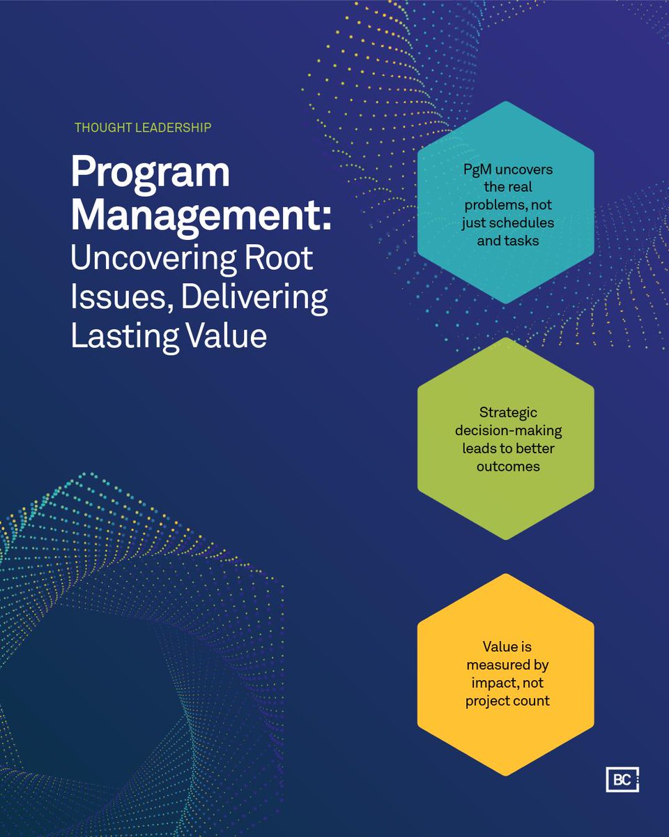 MattGregg70's tweet photo. This resonated with me. Strauder Patton shares a thoughtful take on outcomes‑led program management https://t.co/OyR0aod2om
#BrownandCaldwell #ProgramManagement #UtilityLeadership #StrategicOutcomes https://t.co/qUdje4VeBh