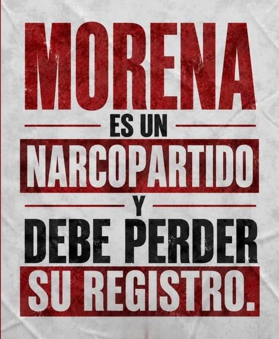 Mavcmx's tweet photo. @KonGuasaBPJ25 @PartidoMorenaMx @AccionNacional @MaruCampos_G https://t.co/MbBknkVBvu