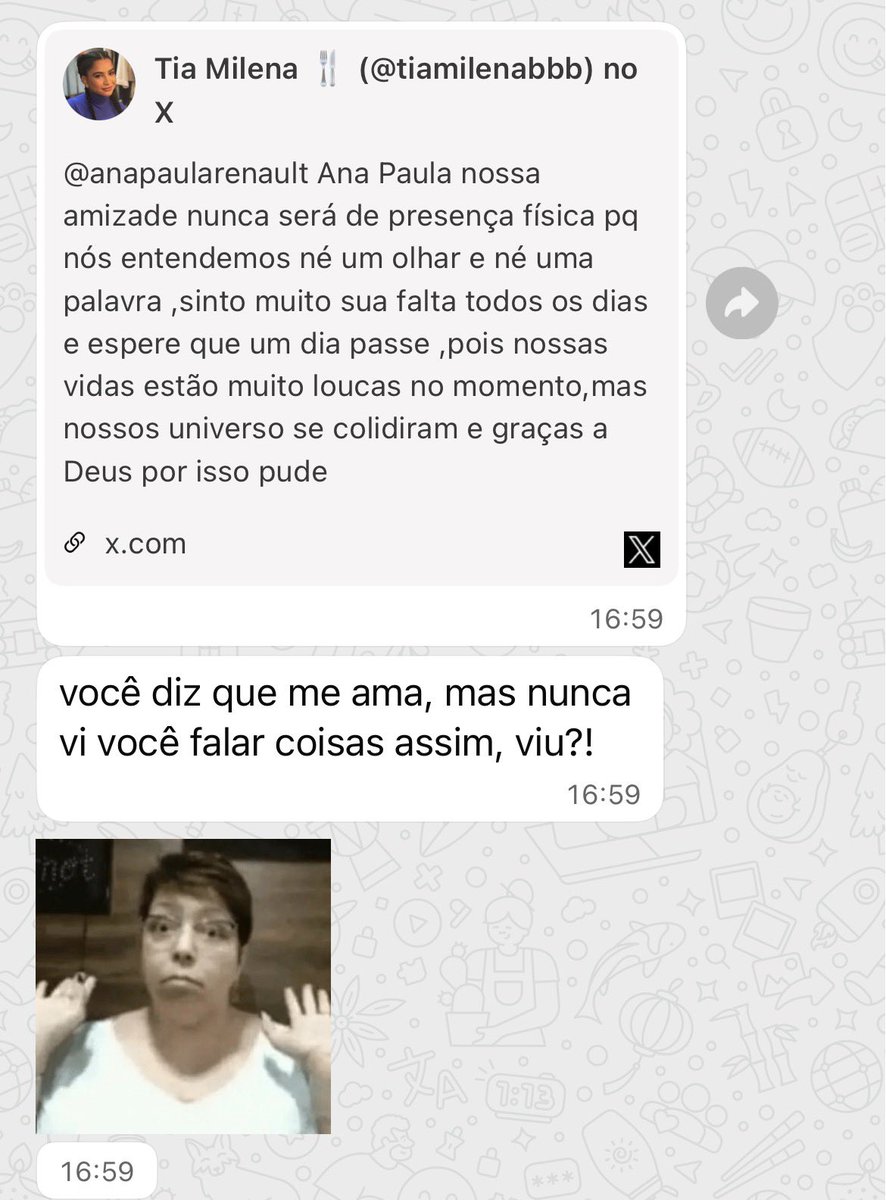 diixste's tweet photo. sendo que eu que ajudei a milena que escrever isso, confirma @tiamilenabbb ou você vai acabar com minha amizade meu deus https://t.co/AfhBWuUR24