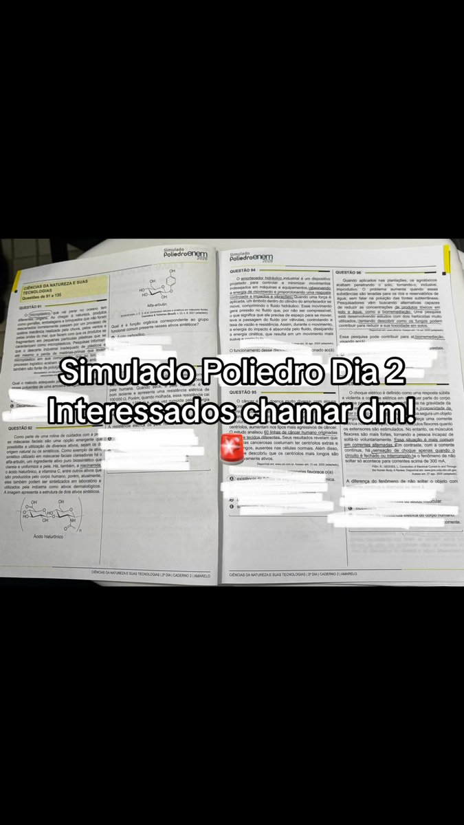 Kau203980393942's tweet photo. #simulado #poliedro https://t.co/TtJXRIPfh5