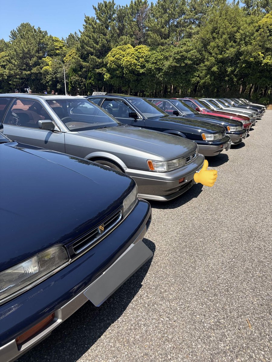 XS_F31kouki's tweet photo. 一昨日は皆様お疲れ様でした！
念願のレパードオーナーズミーティングに出られて感無量です！！
過去に乗ってた個体にも再会できとても楽しく充実した日でした！
またどこかでお会いしましょう！
＃あぶない刑事
#F31レパード40周年イヤー https://t.co/Q7XjqvVOK8