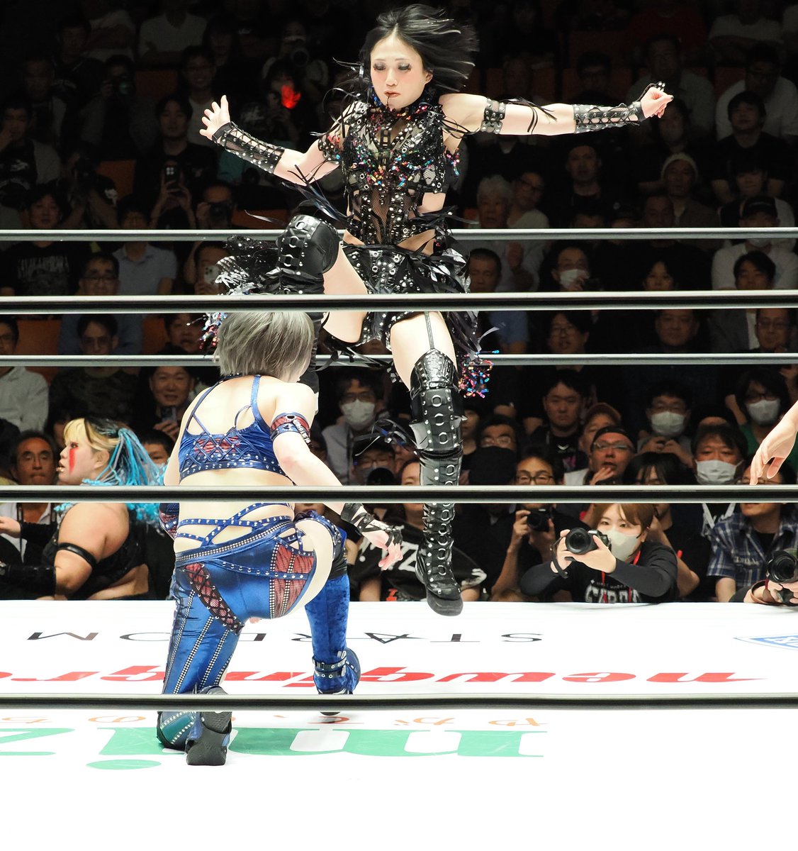 2026.5.17 #STARDOM 後楽園ホール 沙弥様のバイシクルキックのフォロー