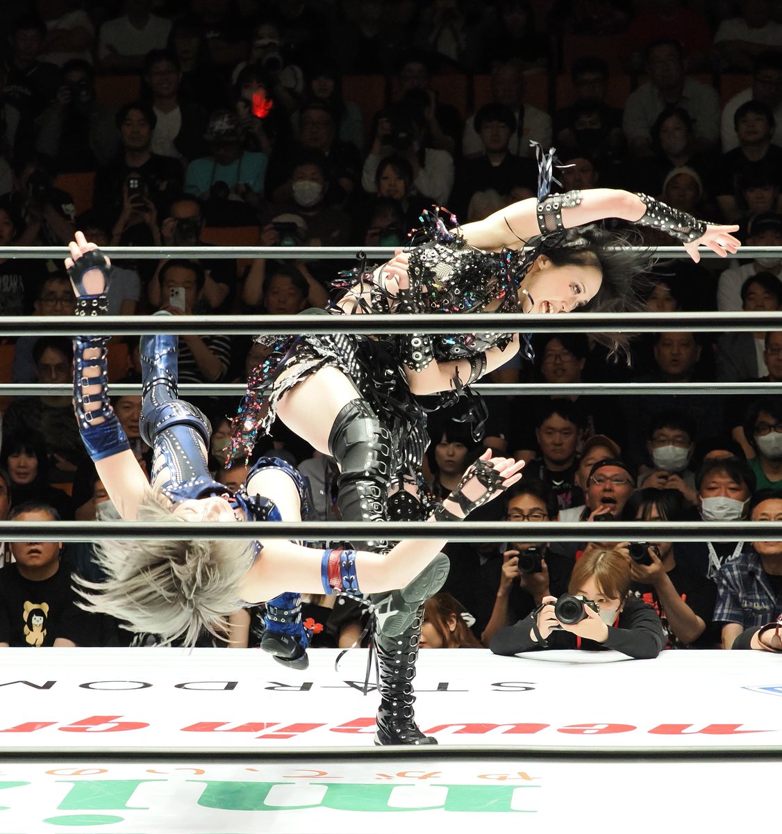 2026.5.17 #STARDOM 後楽園ホール 沙弥様のバイシクルキックのフォロー