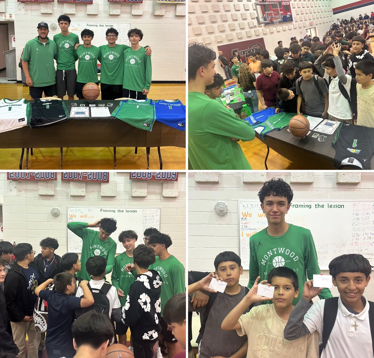 MontwoodHoops's tweet photo. Great time today @BSybert_Prek8 🦂 for our “Montwood HS Athletics Branding Day” !!! #MontwoodHoops🏀 https://t.co/bkVFid6mVt