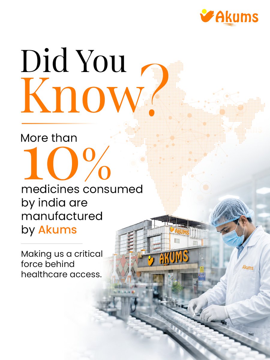 Akums Drugs and Pharmaceuticals Limited tweet media