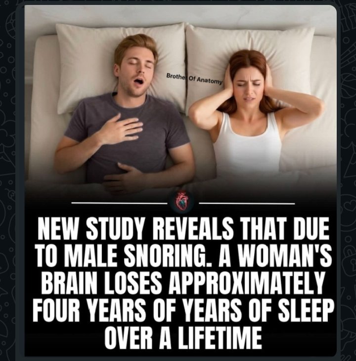 thecreativedhan's tweet photo. And what if the other sex snores? Dr. Faruk knows about this. https://t.co/9FhorWJawr