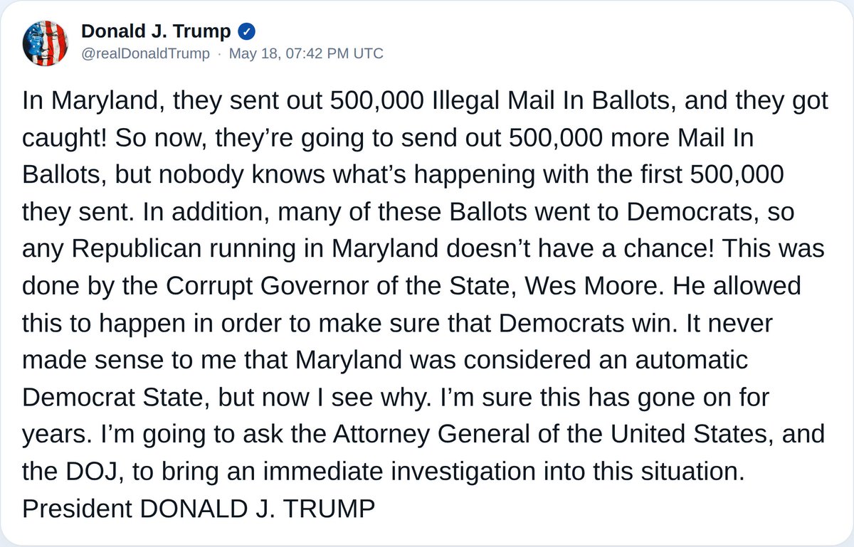 Trump Truths tweet media