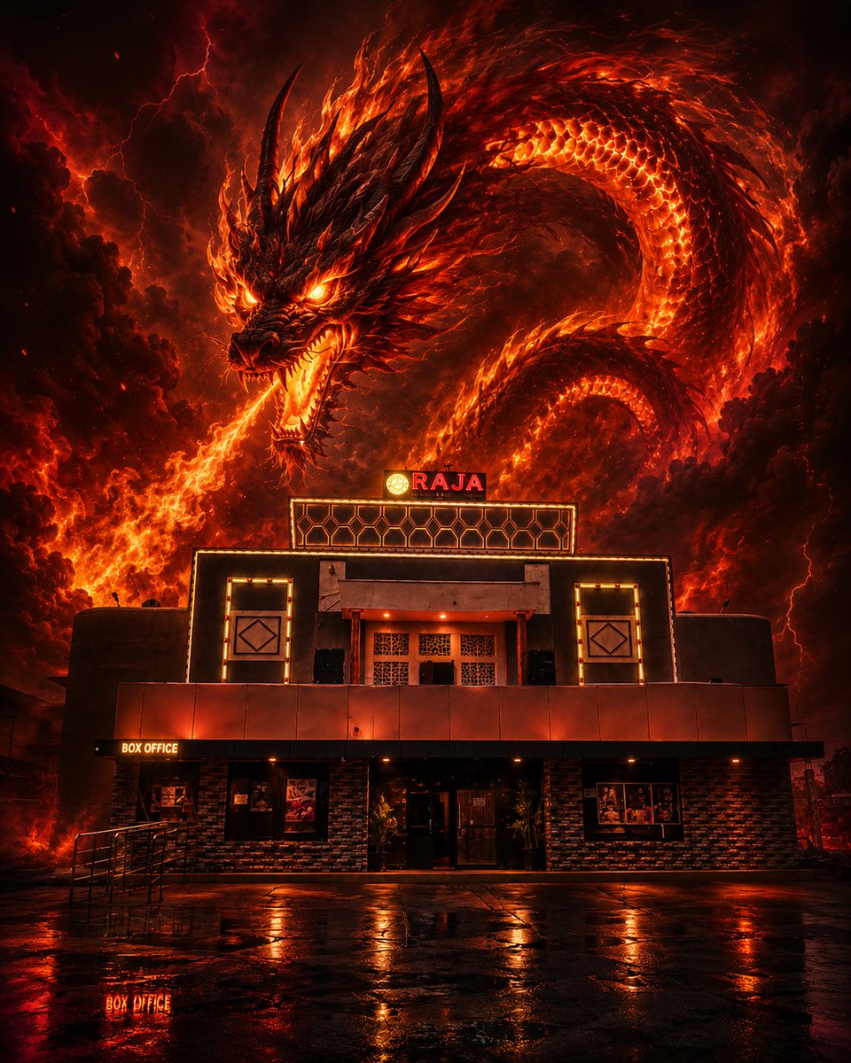 sankar485's tweet photo. Dragon media #Apocalypse 

📍 Raja Cinemas, Kadapa 

Tigers Adda  For #Oosaravelli4K and Glimpse of #NTRNeel 💥💥💥💥💥💥💥💥💥

 #Dragon @tarak9999🔥🔥🔥🔥 https://t.co/RQiBGpeEwh