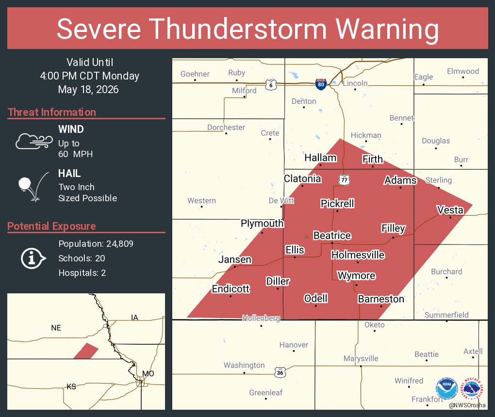 NWS Omaha tweet media