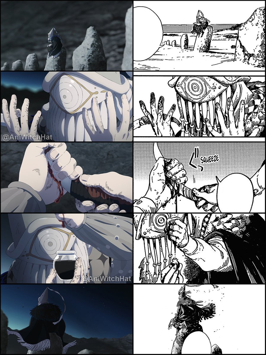 AniWitchHat's tweet photo. Anime x Manga https://t.co/s6W2NUO6xm