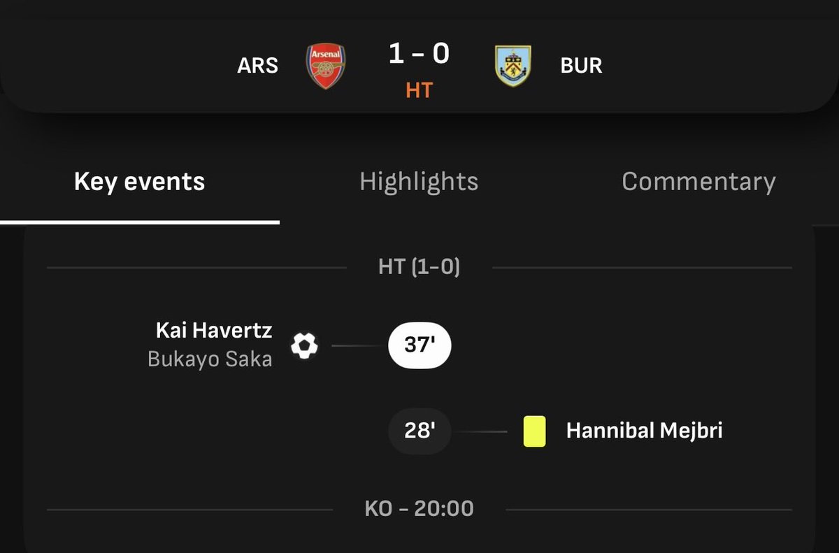 WEFOOTBALL777's tweet photo. 2025-26 PREMIER LEAGUE MATCHWEEK 37
Mon 18 May 20:00 UKT - Arsenal vs Burnley half-time results
#wefootball777 #football #premierleague #matchweek37 #arsenal #burnleyfc https://t.co/WNTtf4Bd29