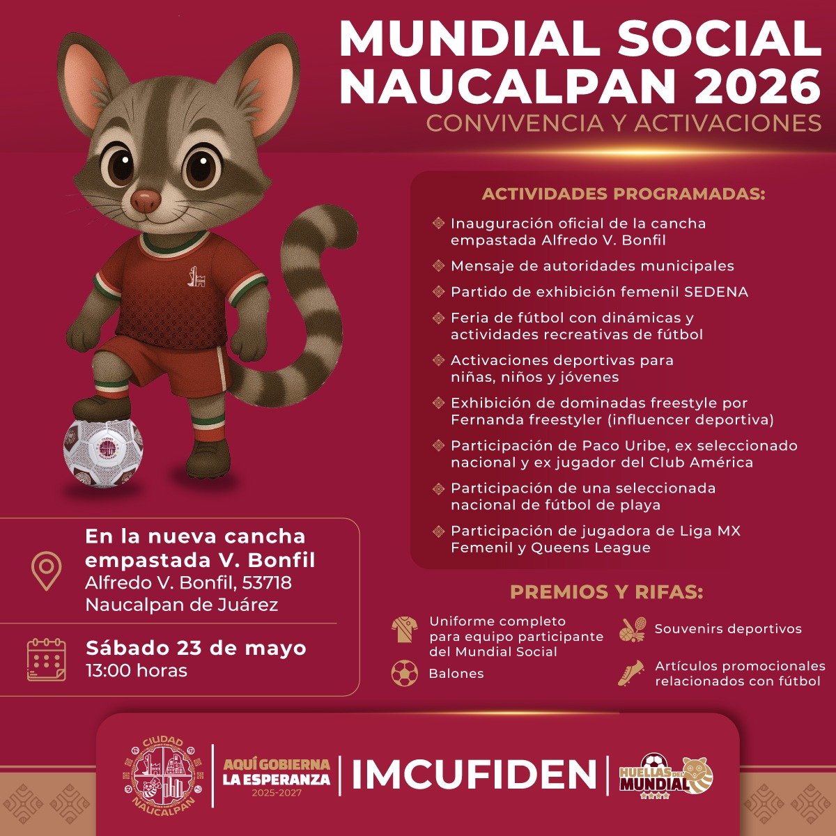 Ciudad Naucalpan / Gobierno Municipal 2025-2027. tweet media
