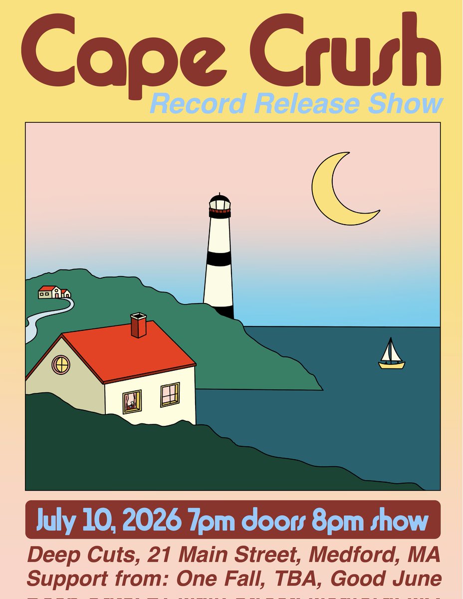 cape_crush's tweet photo. Just announced our record release show at  Deep Cuts. Who's coming? https://t.co/TG14Ufhiy0 https://t.co/fX156gmUl9