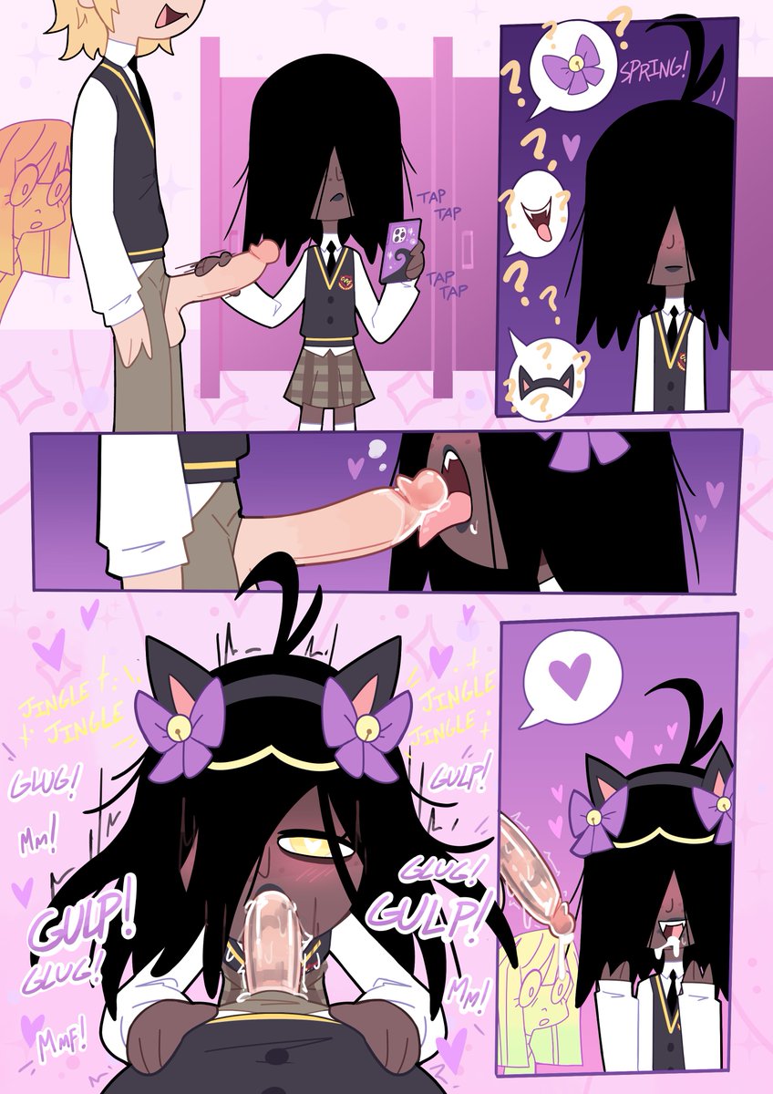 MisconComic's tweet photo. OC Comic - Morticia giving a passerby a gothy toppy https://t.co/iwLwzcqujz