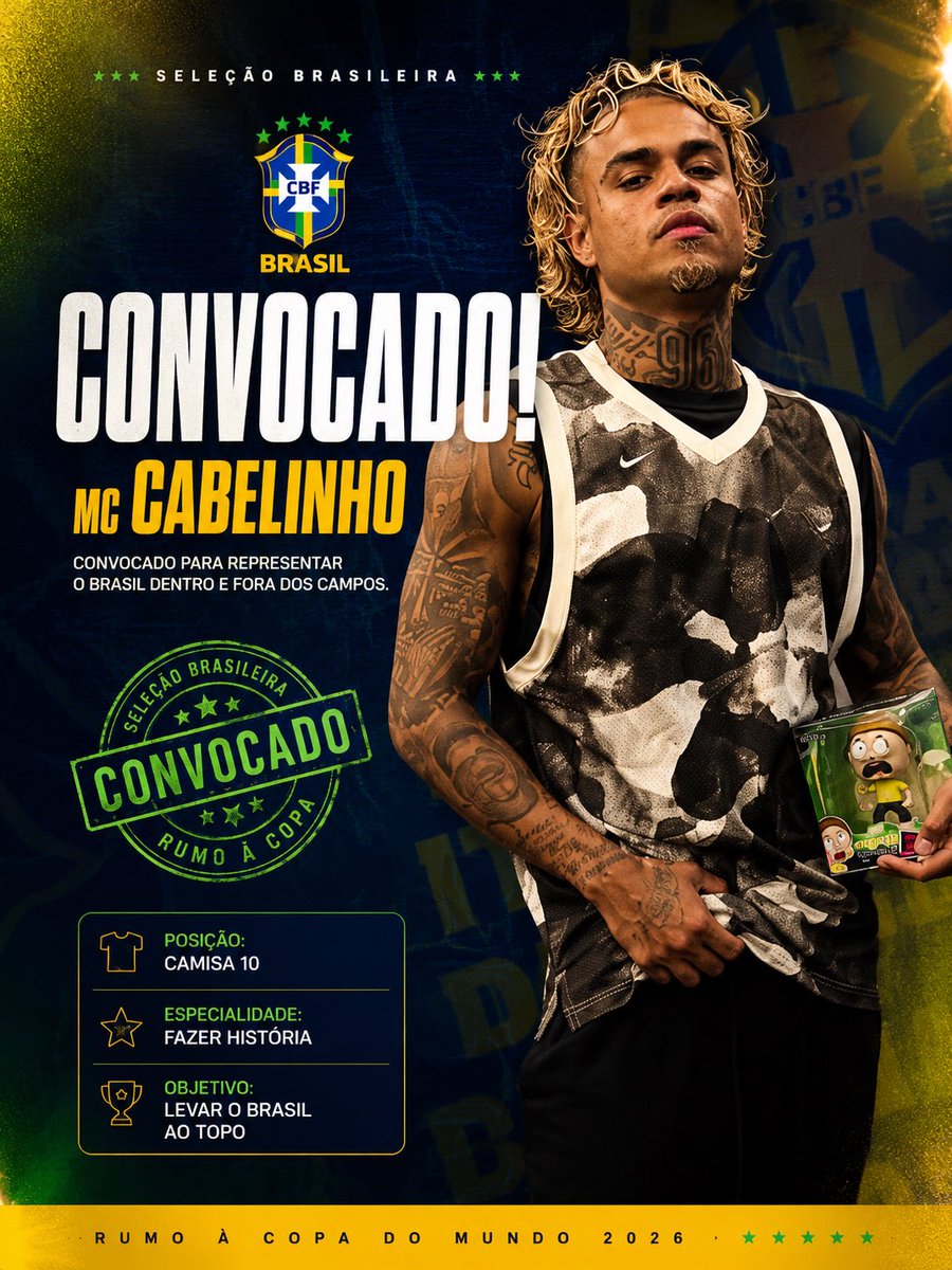 Mc Cabelinho Brasil | FAN ACCOUNT (@BrasilCabelinho) / Posts / X