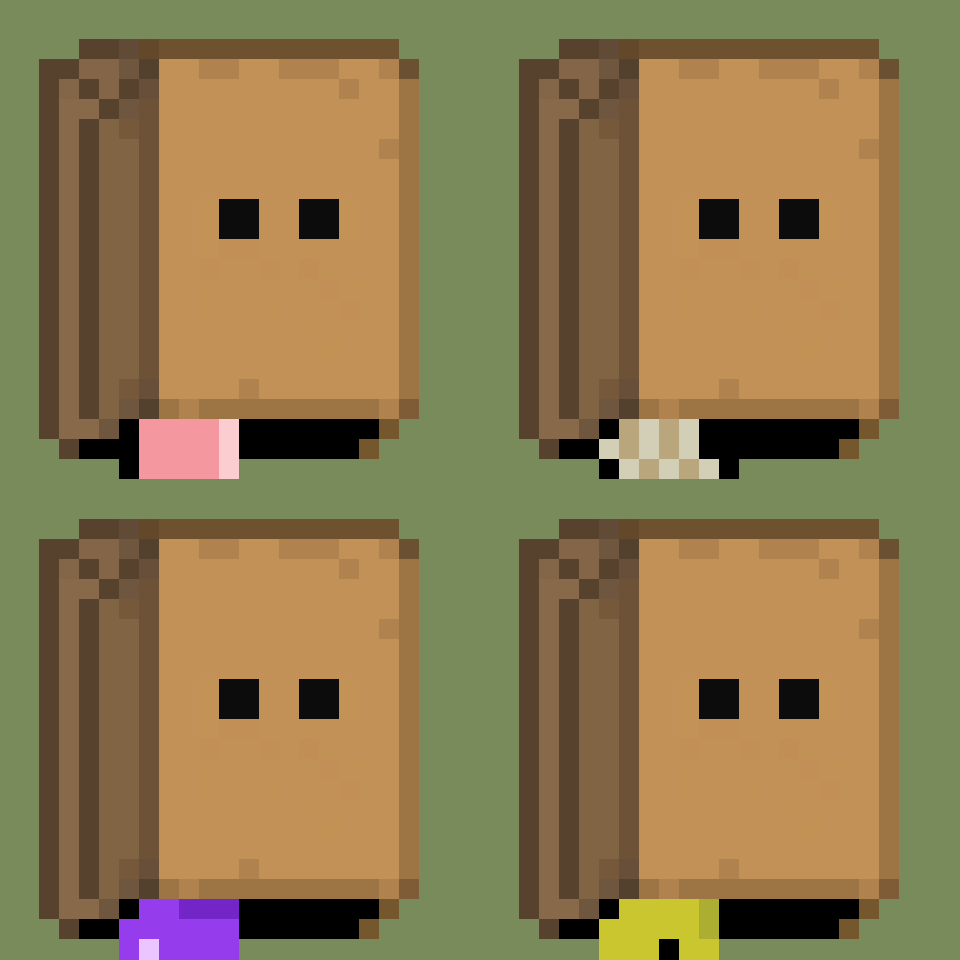 bonfiretreasure's tweet photo. There are 21 Avatar traits across 7 "KOL" collections + 2 Unique to CryptKʘLs. 

Which of your aspiring KOL's can identify each one of these four? https://t.co/fGgAaT0L70
