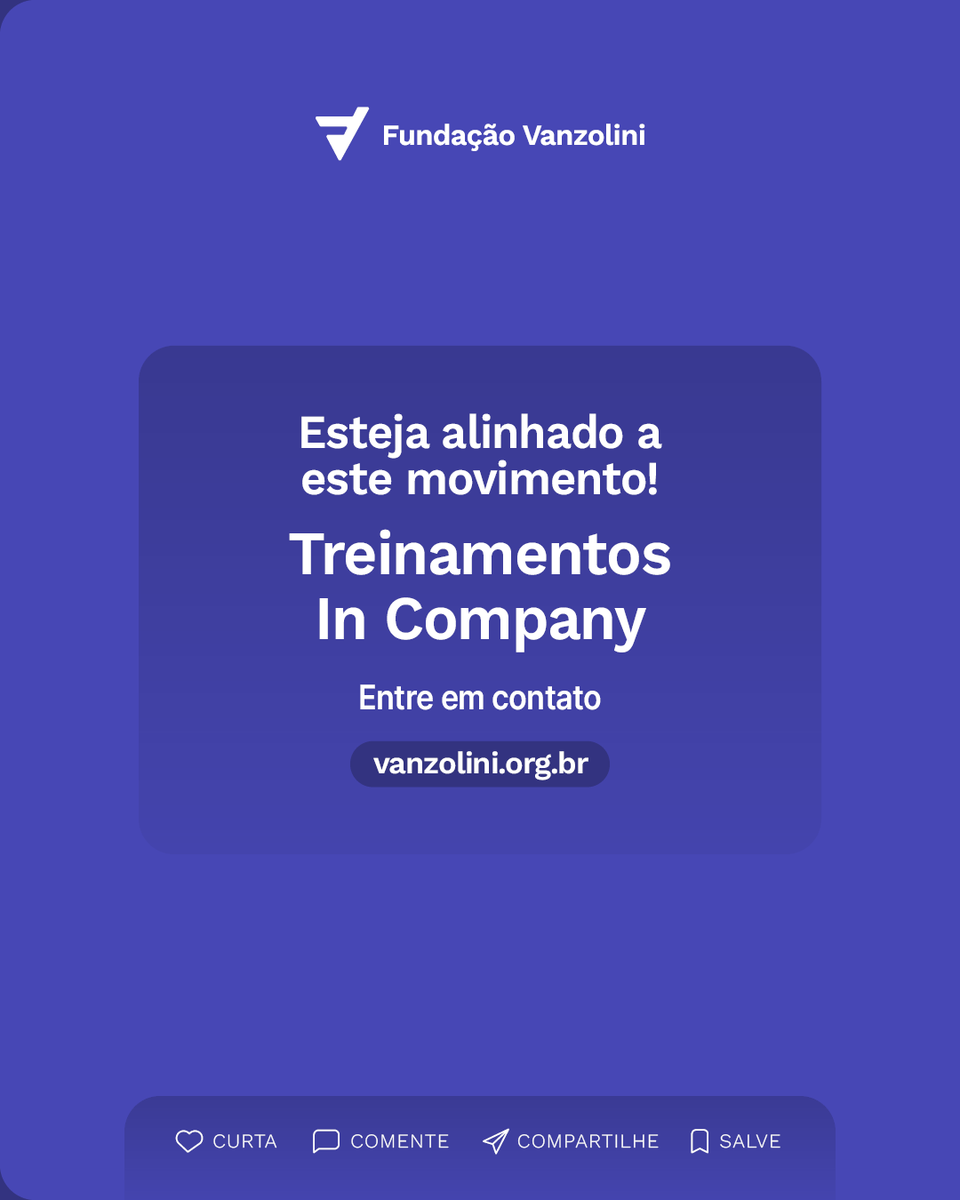 vanzolini's tweet photo. A capacitação de profissionais deixou de ser um benefício corporativo e passou a ser uma estratégia para o crescimento das empresas. 😉

Treinamentos 100% personalizados às necessidades da sua empresa. Fale com um especialista:
https://t.co/IpIn7EErkk https://t.co/RbKy6bjoI4