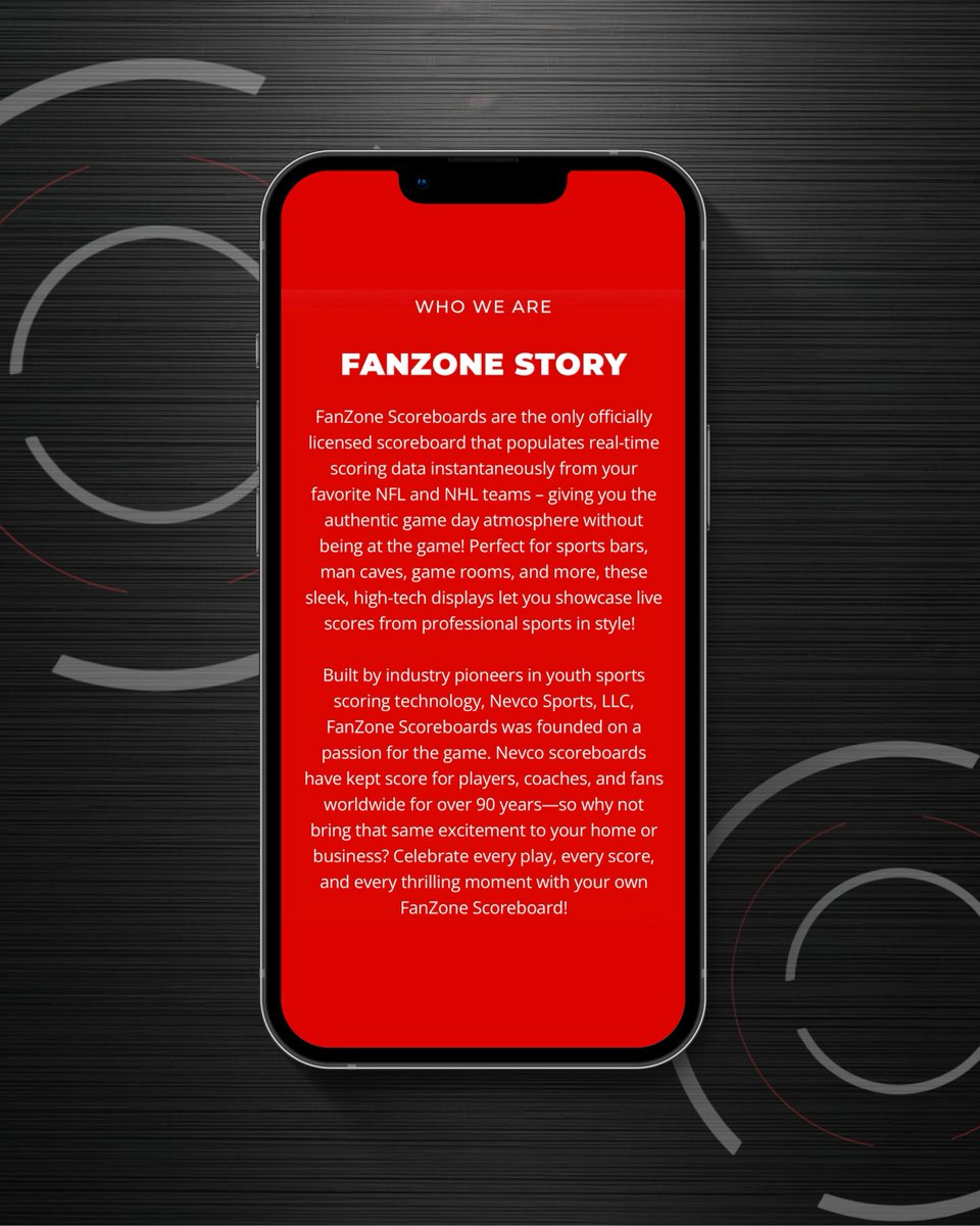 FanZone Scoreboards tweet media