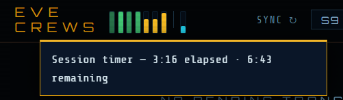 Freebooted's tweet photo. Modifications to the telemetry readout now allows the player to monitor session progress to lock in the benefits of the passage of time (which, as we all know, slows down as you approach the speed of light/home time/TiDi).

https://t.co/sLRy36KLOX

#EVECrews https://t.co/NYz8fWTQPw