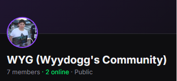 WyydoggUpdates's tweet photo. With Twitter community's getting removed soon Wyydogg has made a new community on a new site! Join here! https://t.co/llrvK2YDEG https://t.co/LDFIojNz4D