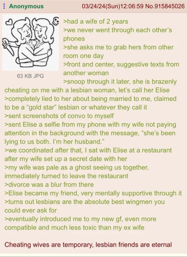 Greentext Poster tweet media